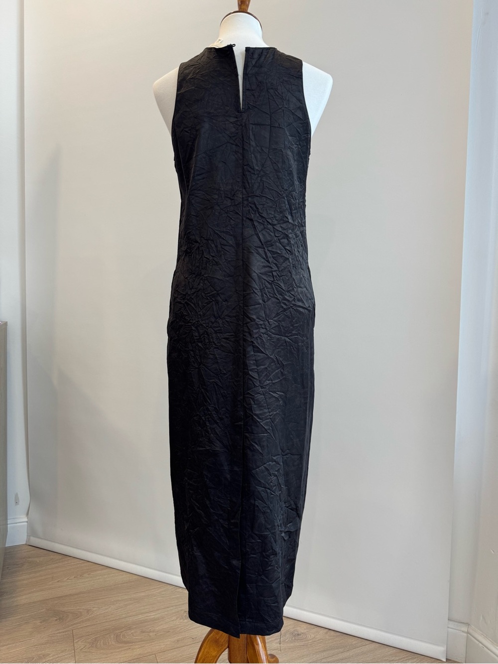 Classic Black Sleeveless Maxi Dress - Brand: Melloday - Picture 3 of 13